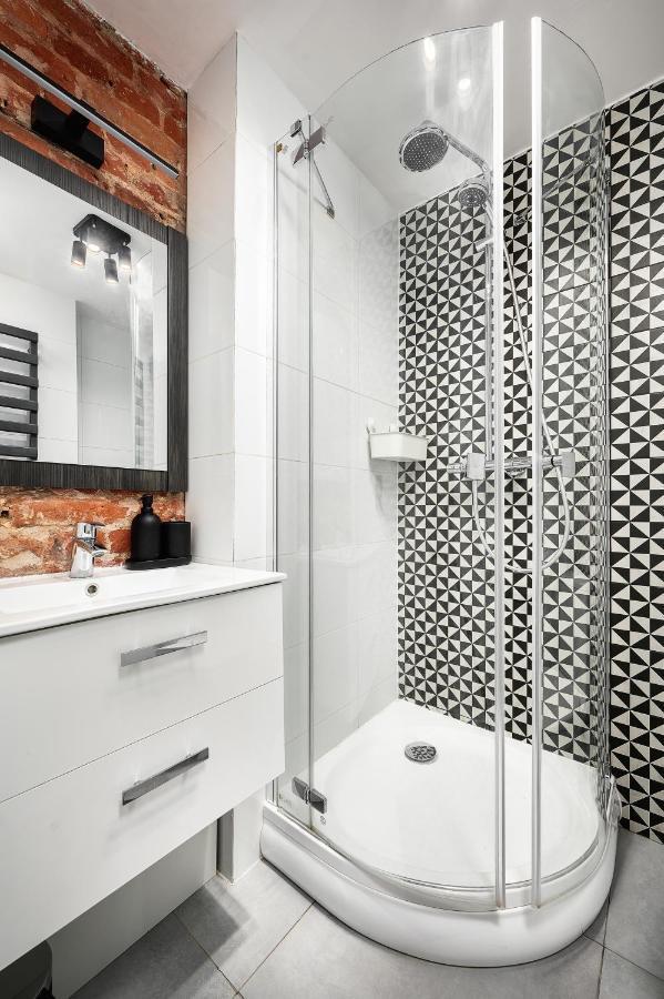 Apartamenty Piotrkowska 37 Loft W Centrum Lodzi Klimatyzacja ภายนอก รูปภาพ